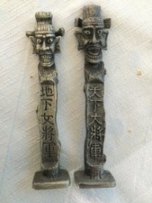 Jangseung two figurines for sale  HERNE BAY