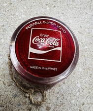 Antigo raro Coca-Cola Russell Super YOYO 1970s Feito nas Filipinas-Funciona! comprar usado  Enviando para Brazil