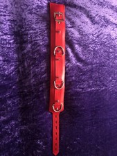 Red lockable collar for sale  WIGAN