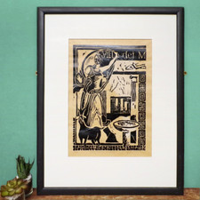 Lino cut print for sale  LONDON