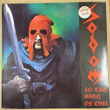SODOM - IN THE SIGN OF EVIL - ORG GERMAN DEVILS GAME LP - DG NR 001 - RARE!!! comprar usado  Enviando para Brazil