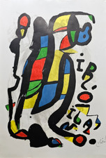 Poster joan miró usato  Carrara