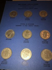 Whitman folder shilling for sale  TONBRIDGE