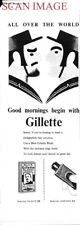 1952 advert gillette for sale  SIDCUP