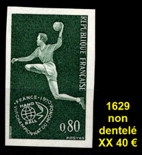 Dentelé mondial handball d'occasion  France