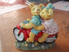 Resin bears motorbike for sale  DRIFFIELD