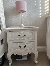 Bedside tables glass for sale  BECKENHAM