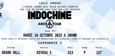 Billets concert indochine d'occasion  Bussy-Saint-Georges