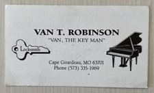 Van robinson locksmith for sale  Bloomfield