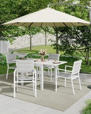 Aluminum stackable patio for sale  Ashford