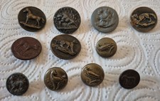 Lot boutons venerie d'occasion  Dole