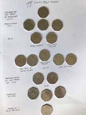 50 pence pieces for sale 50 pence pieces for sale WIRRAL