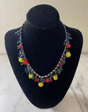 Collana vintage frutti usato  Roma