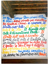 Ben vautier limite usato  Milano
