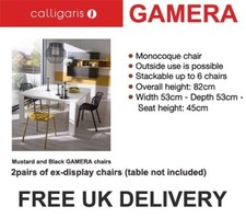 Calligaris gamera chairs for sale  BANBRIDGE