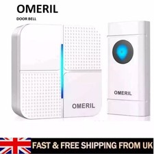 Omeril wireless doorbell for sale  ILFORD