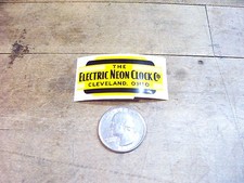 Electric neon clock for sale  Warren