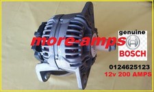 Alternador Bosch OEM 12V 200AMPS 0124625123 AL9963SB 12716 12775 12881 comprar usado  Enviando para Brazil