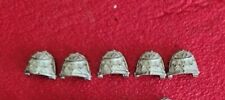 BLACK LEGION SHOULDER PADS - OOP METAL - CHAOS SPACE MARINE PAD TRAITOR BITS 40k, usado comprar usado  Enviando para Brazil