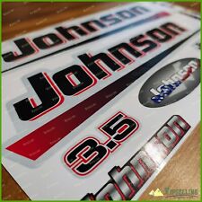 Adesivos adesivos laminados restauração cavalo marinho motor de popa JOHNSON 3.5 HP comprar usado  Enviando para Brazil