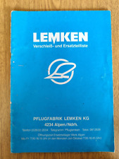 Lemken verschleiß ersatzteill gebraucht kaufen  Spraitbach