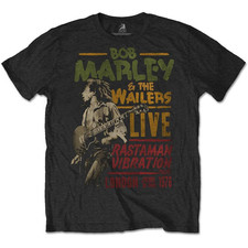 Camiseta unissex Bob Marley Rastaman Vibration Tour 1976 comprar usado  Enviando para Brazil