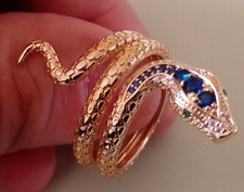 Anello serpente placcato usato  Lucera