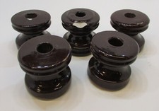 Five vintage brown for sale  Hensel