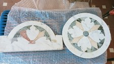 Coppia antiche decorazioni usato  Italia