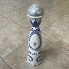 Usado, 🔥Clase Azul Reposado Garrafa de Tequila Vazia Azul Branca 750ml Pintada à Mão Rara comprar usado  Enviando para Brazil