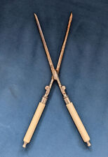Antique foldable curling for sale  LONDON