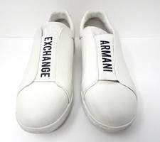 Tênis ARMANI EXCHANGE CASUAL COURO BRANCO MASCULINO TAMANHO 10 comprar usado  Enviando para Brazil