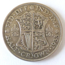 Halfcrown george silber gebraucht kaufen  Hamburg