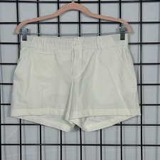 Shorts de golfe feminino Under Armour ajustado HeatGear chino 8 branco desempenho 4" comprar usado  Enviando para Brazil