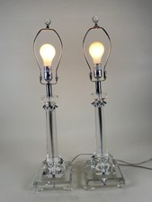 Pair lamps modern for sale  Evansville