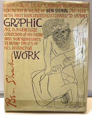 Ben Shahn: Graphic Work By James Thrall Soby HB DJ Published 1957 comprar usado  Enviando para Brazil