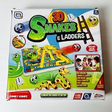 Jogo de tabuleiro Grafix Snakes And Ladders 3D conjunto completo comprar usado  Enviando para Brazil