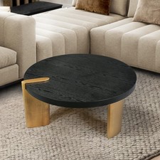Coffee table black for sale  Ashford