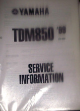 Yamaha tdm850service informatj for sale  ASHFORD