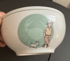 Bol porcelaine tintin d'occasion  Bourges