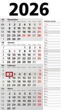 Monats wandkalender 2026 gebraucht kaufen  Heddesheim