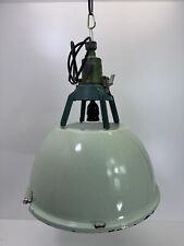 Alte fabriklampe emaille gebraucht kaufen  Kernen