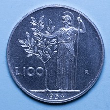 Repubblica italiana 100 usato  Firenze