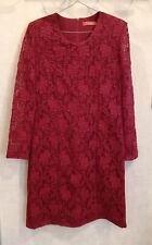 Robe rouge classique d'occasion  Bourg-de-Thizy