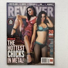 Revista de revólver junho de 2008 The Hottest Chicks In Metal Christina Scabbia, usado comprar usado  Enviando para Brazil