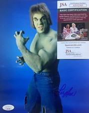 Foto original autografada 8X10 de Lou Ferrigno Hulk com certificado de autenticidade JSA #6 comprar usado Foto original autografada 8X10 de Lou Ferrigno Hulk com certificado de autenticidade JSA #6 comprar usado  Enviando para Brazil