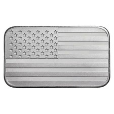 Silver american flag for sale  Wilmington