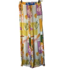 Pantalone floreale fate usato  Spedire a Italy