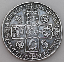 1736 george halfcrown for sale  NORWICH