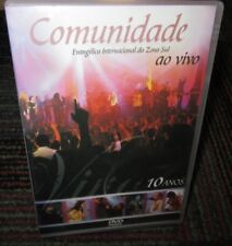 Usado, COMUNIDADE: EVANGELICA INTERNACIONAL DA ZONA SUL DVD, AO VIVO PORTGUESE LANGUAGE comprar usado  Enviando para Brazil